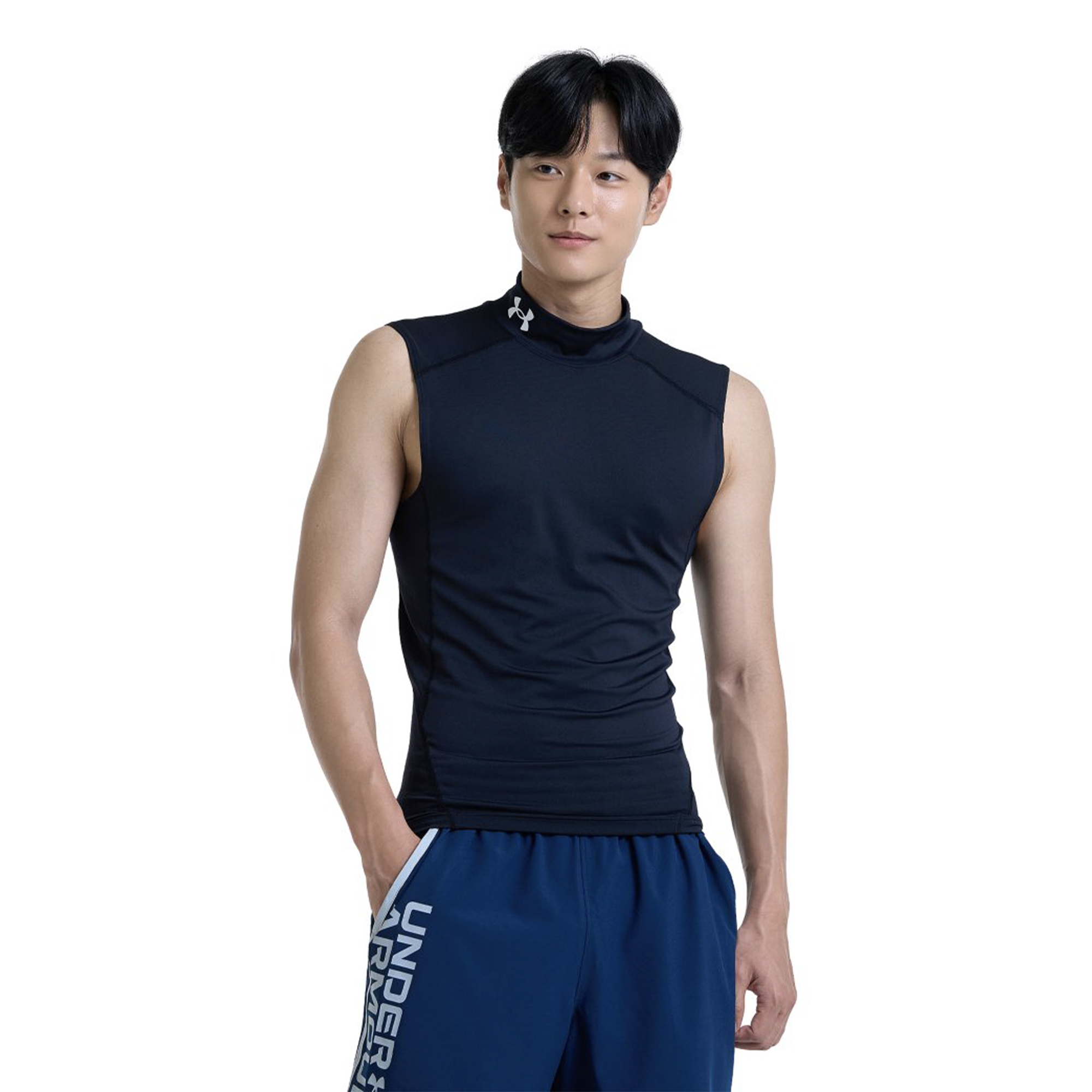 언더아머 HeatGear 모크 슬리브리스